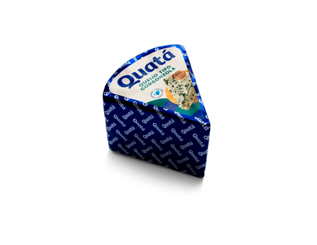 GORGONZOLA FRACIONADO QUATÁ 180 G (CX 32 UN)